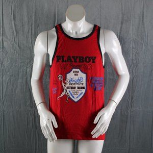 Vintage Tank Top - Playboy Intensive Training - Men's Large (NWT)